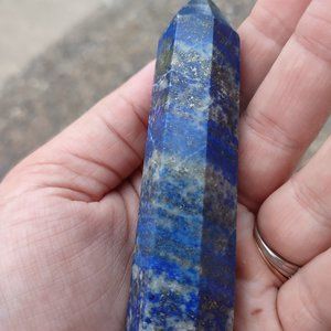 Natural Lapis Lazuli crystal mini Tower